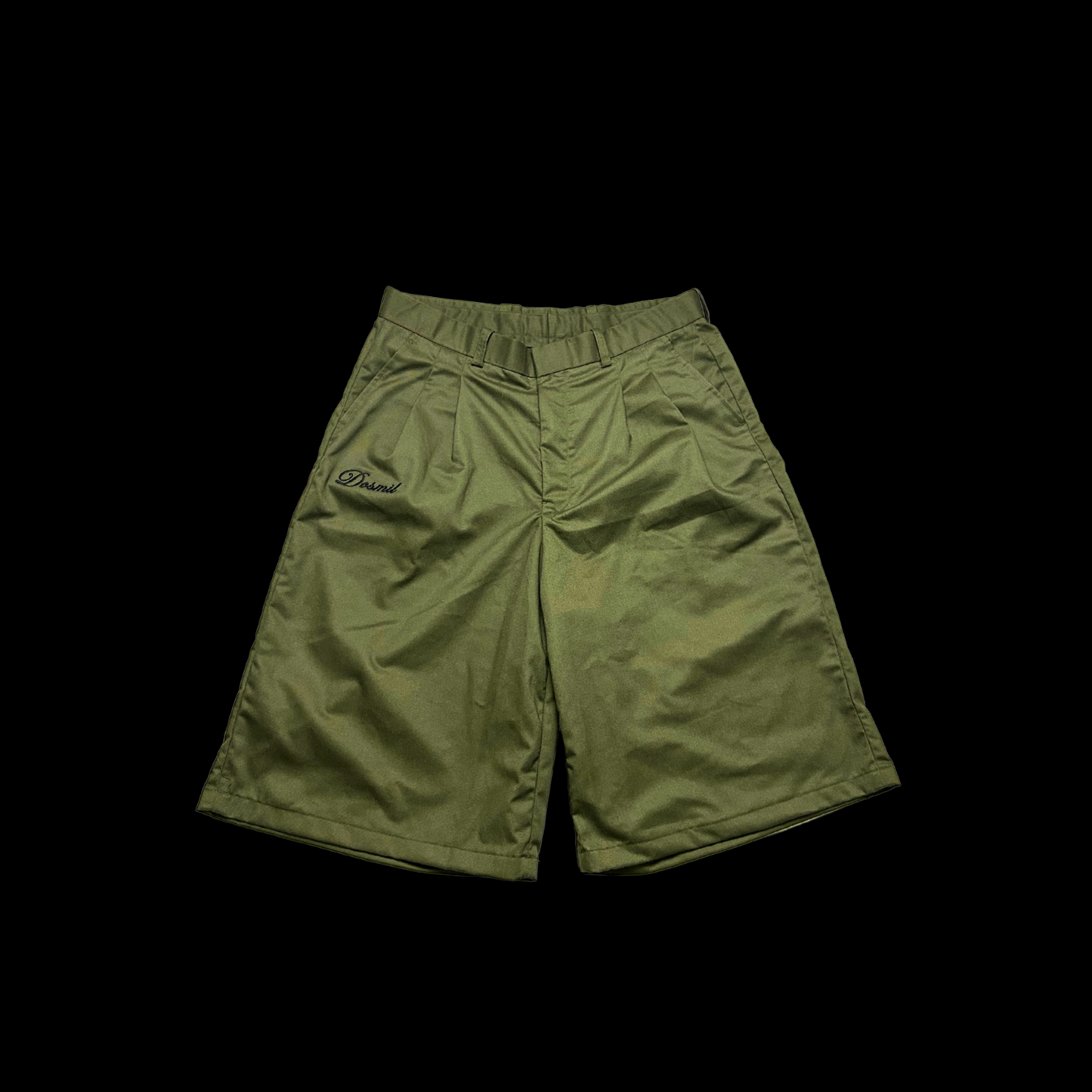 Dos Mil Olive Green Twill Short