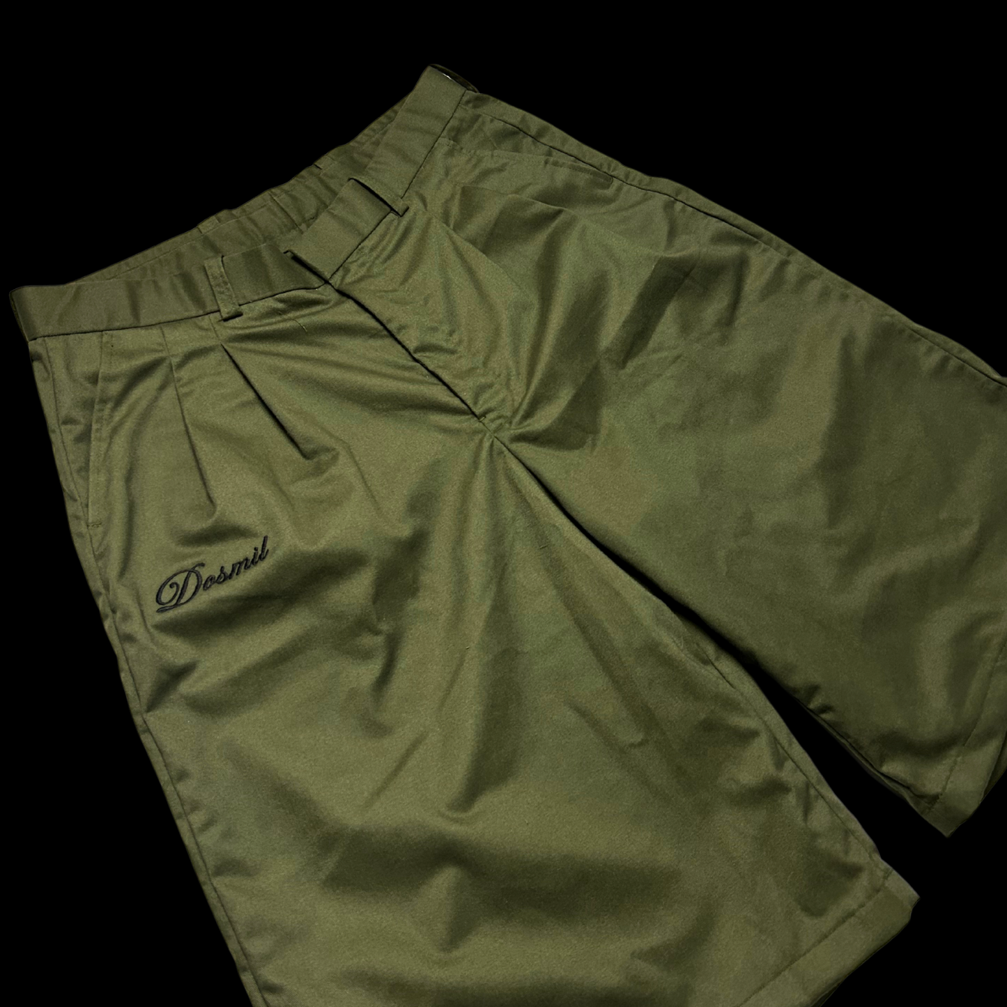 Dos Mil Olive Green Twill Short