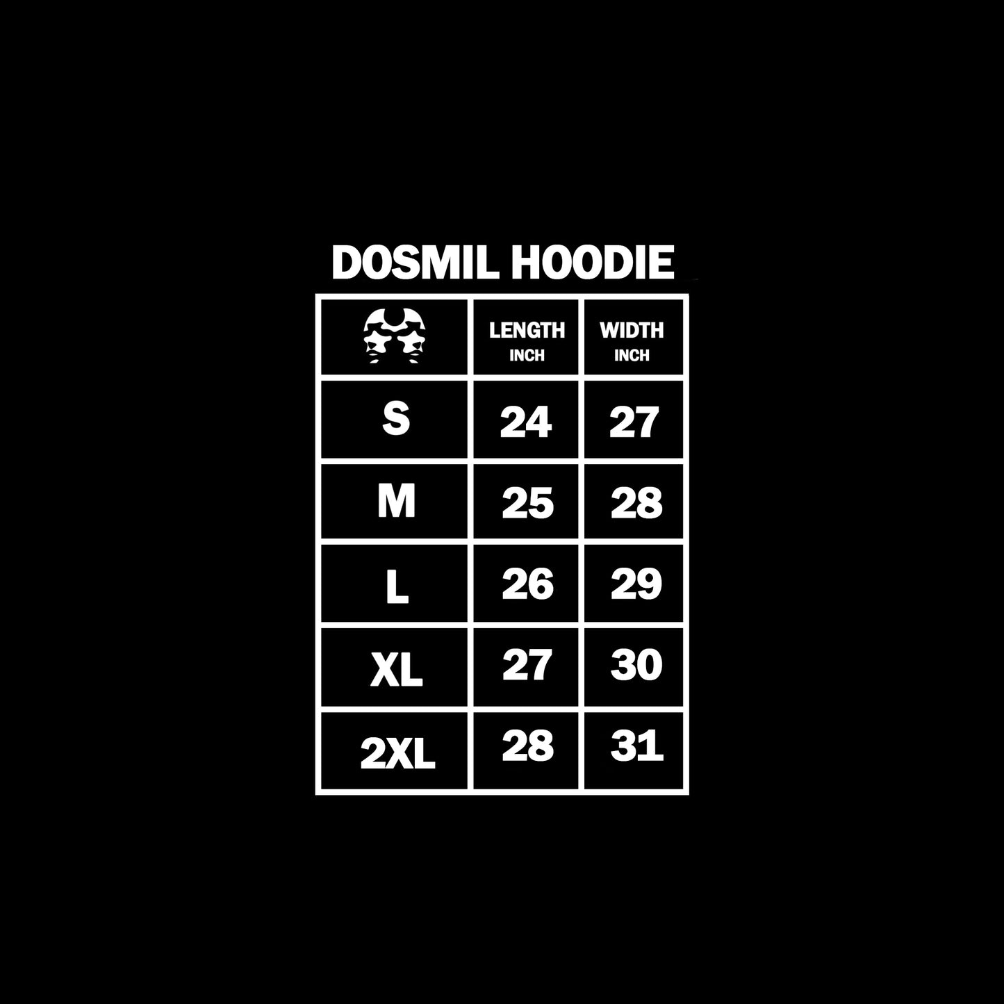 Dos Mil Noir Hoodie