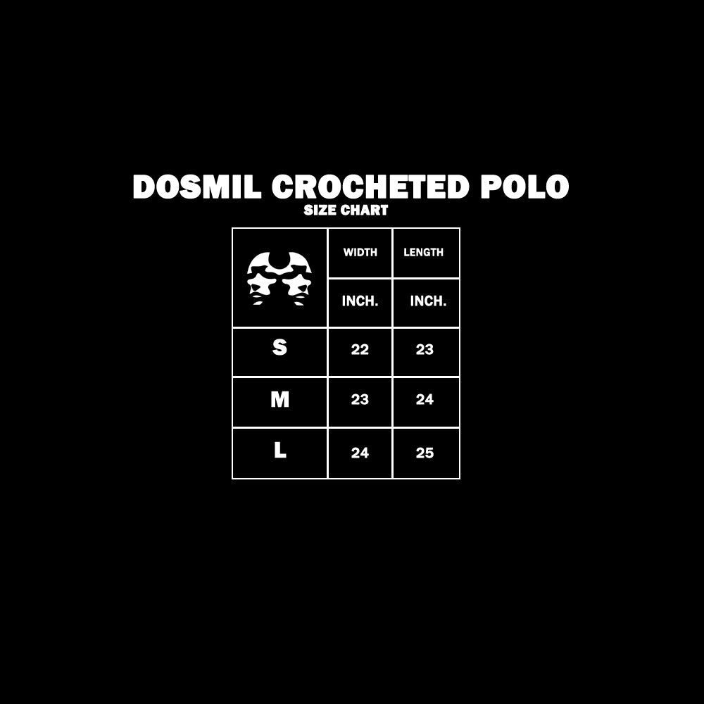 Dos Mil Red Crocheted Polo