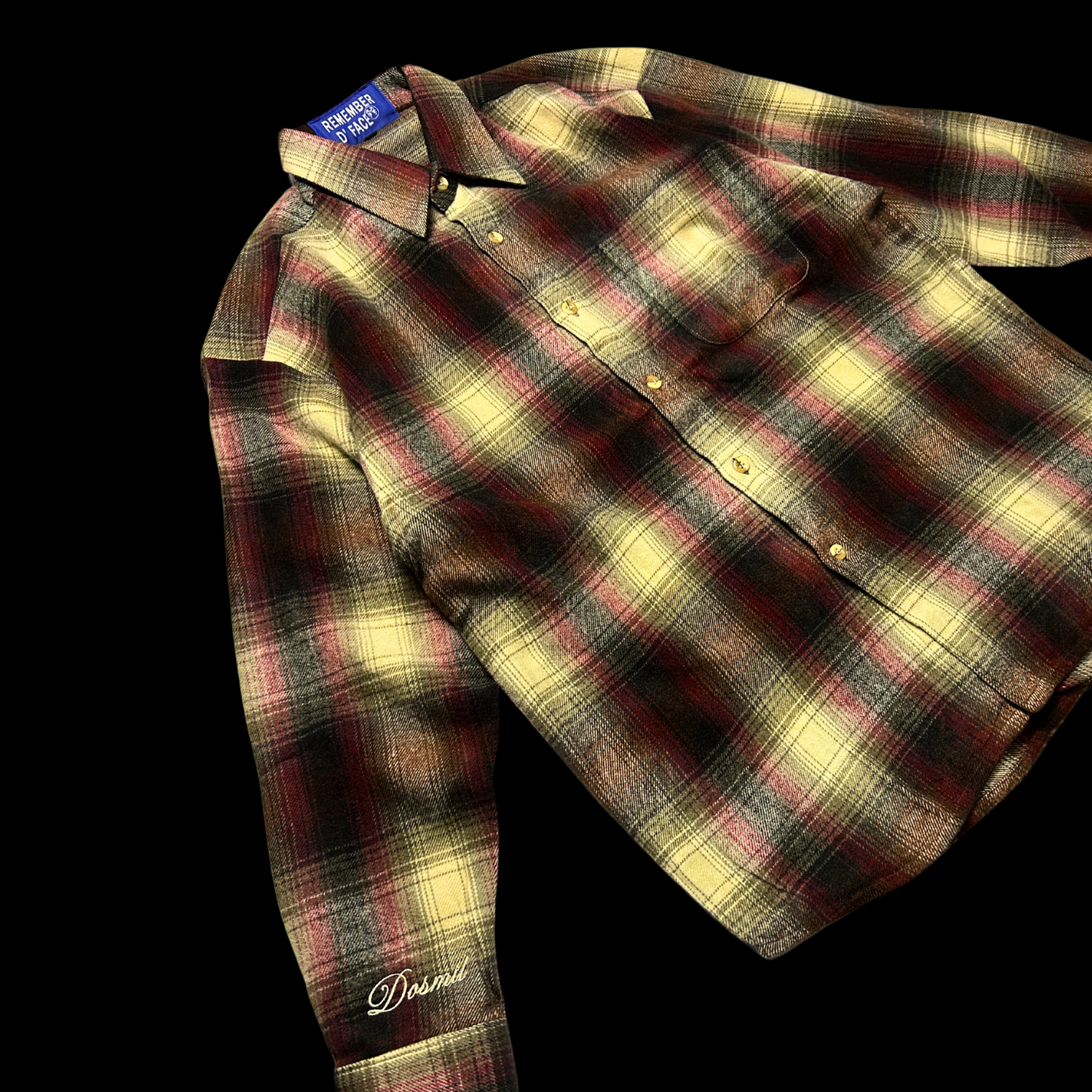 Dos Mil Plaid Flannel Overshirt