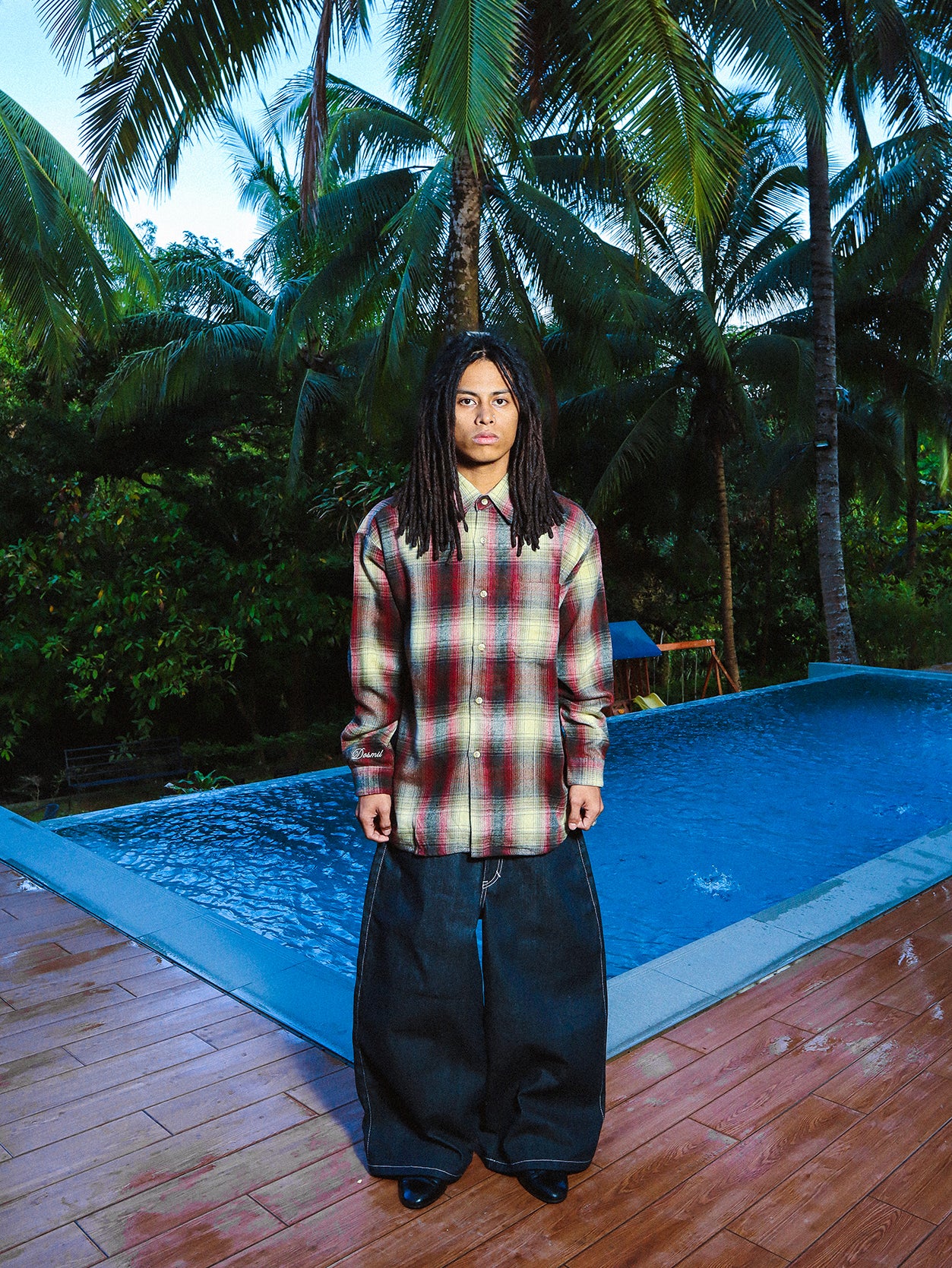 Dos Mil Plaid Flannel Overshirt