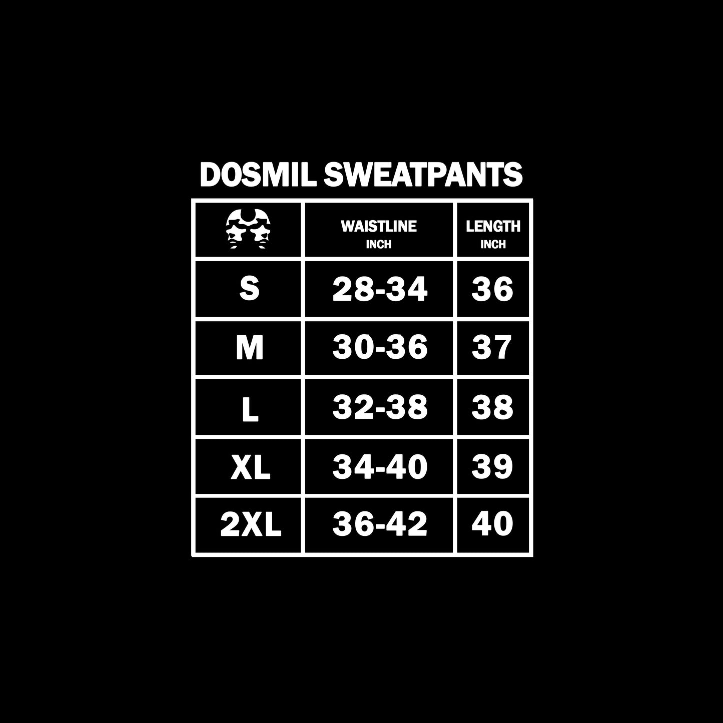 Dos Mil Noir Sweatpants