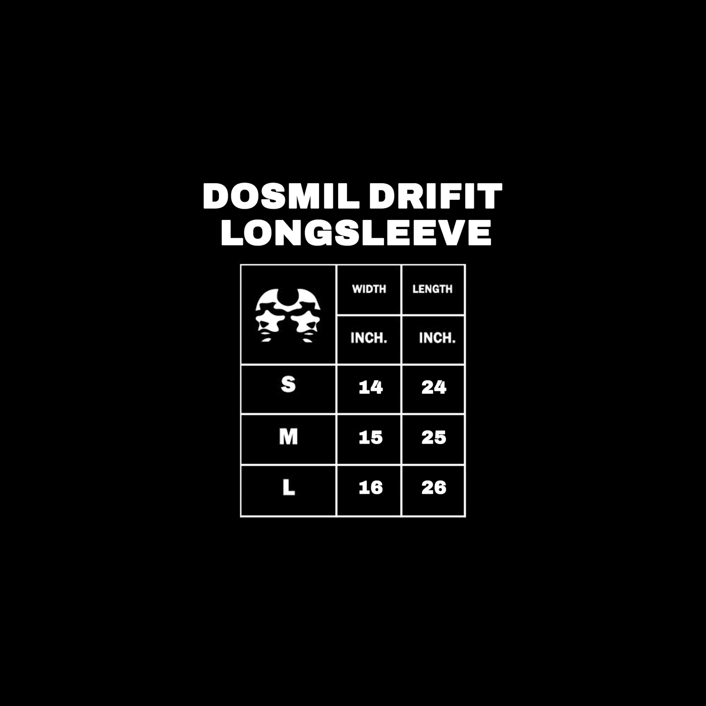 Dos Mil Black Dri-Fit Long Sleeve