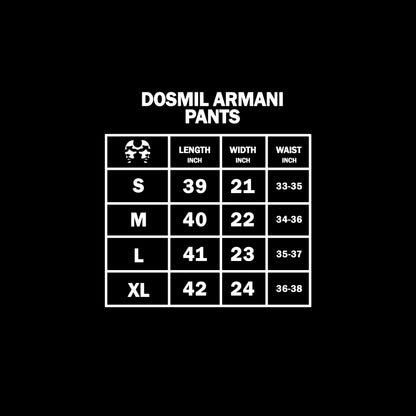 Dos Mil Armani Black Pants