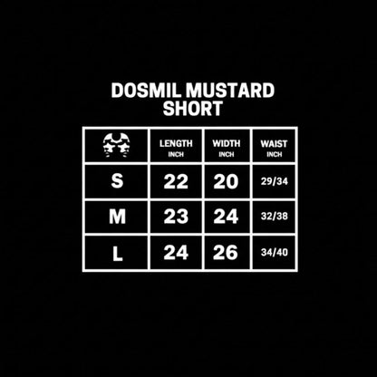 Dos Mil Mustard Short