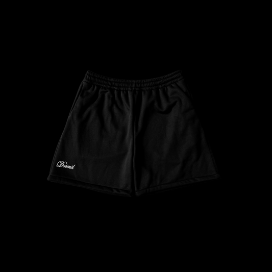 Dos Mil Cursive Logo Black Sweatshort