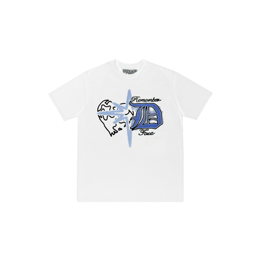 Dos Mil Blue Airbrush Tee