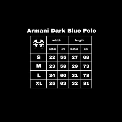 Dos Mil Armani Dark Blue Polo