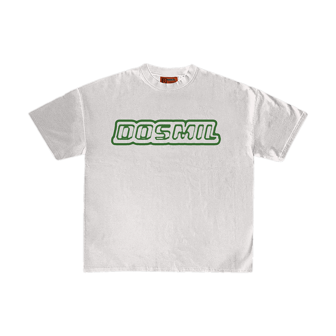 Dosmil Green Ink White Tee Shirt