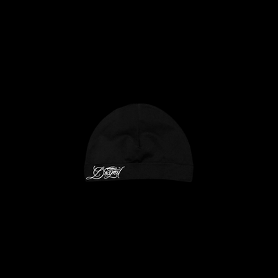 Dos Mil Black Handstyle Skull Cap