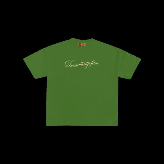 Dosmil Embroidered Dosmilinyoface Tee (Green)