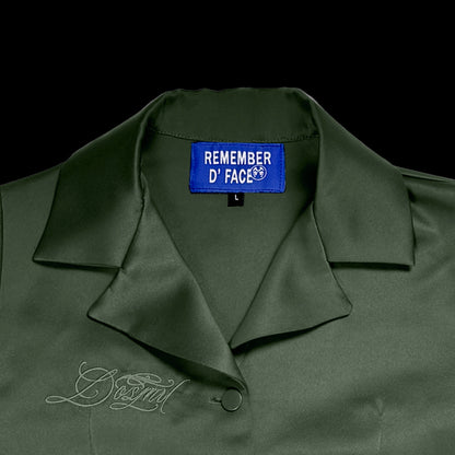 Dos Mil Dark Green Blusa Tops