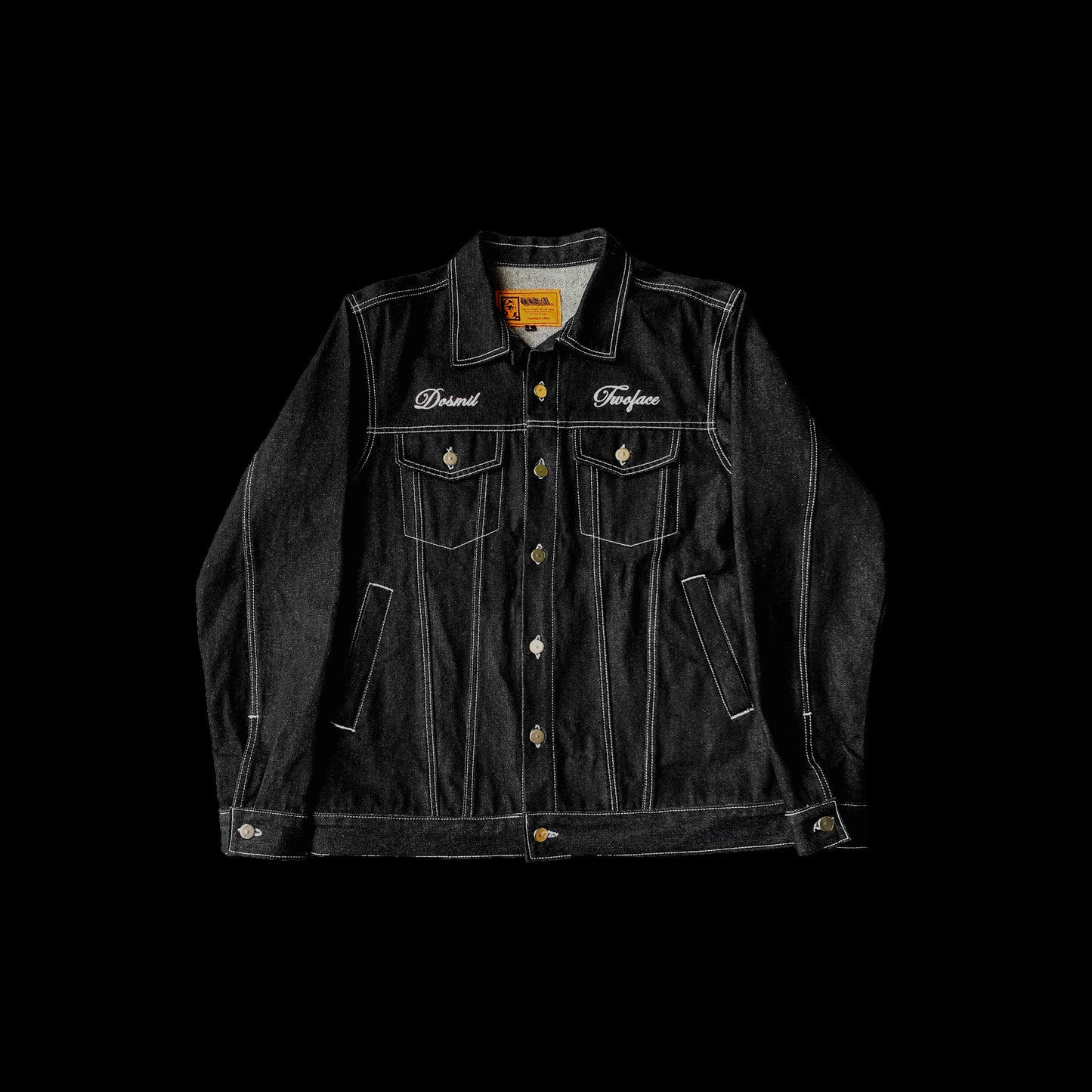 Dos Mil Black Denim Jacket