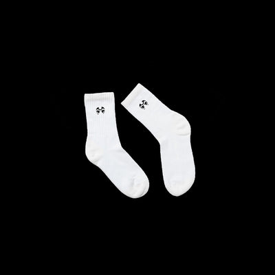 Dos Mil OG Logo Socks White