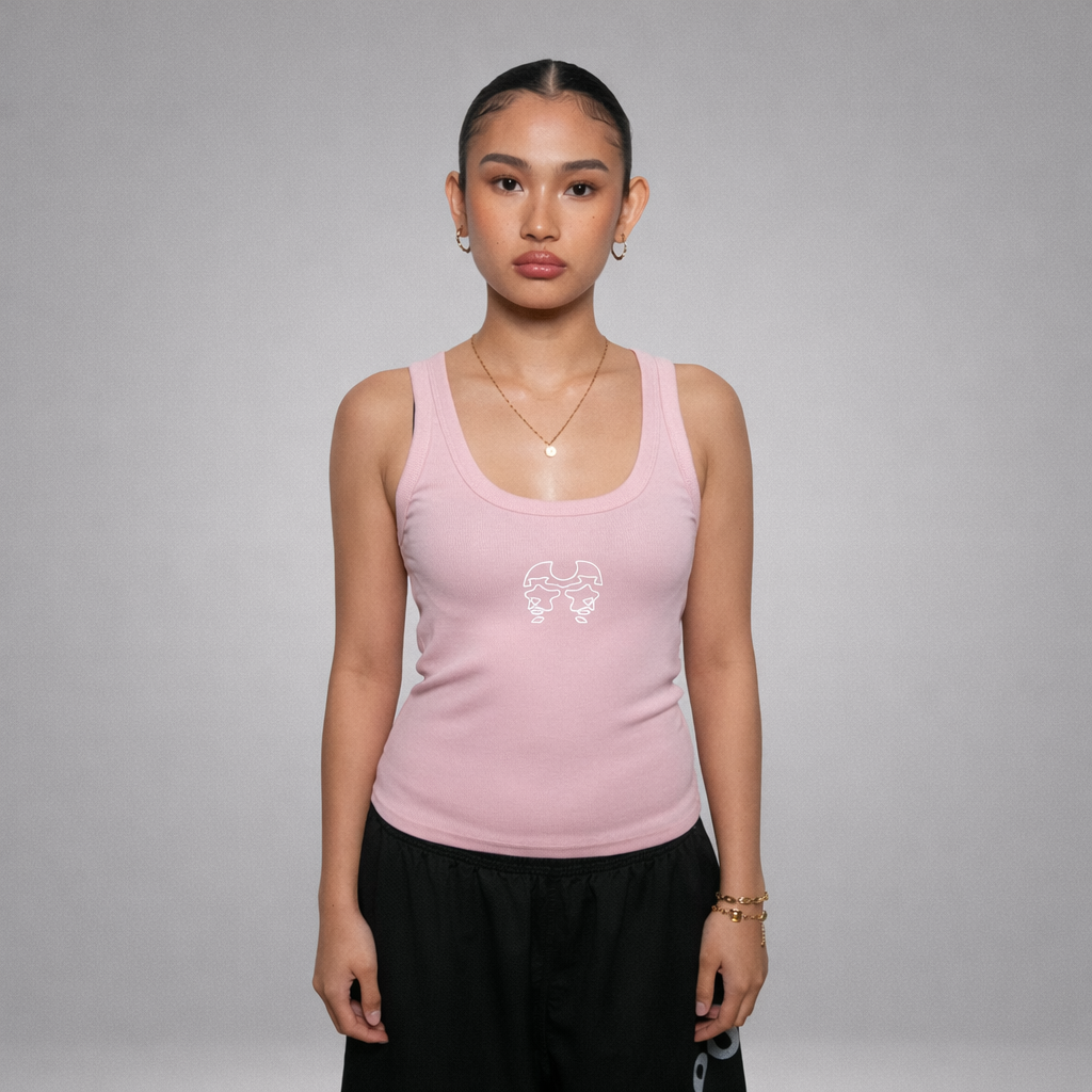 Dos Mil OG ロゴ ホワイト タンク トップ