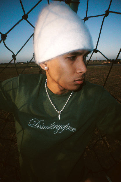 Dosmil Embroidered Dosmilinyoface Tee (Green)