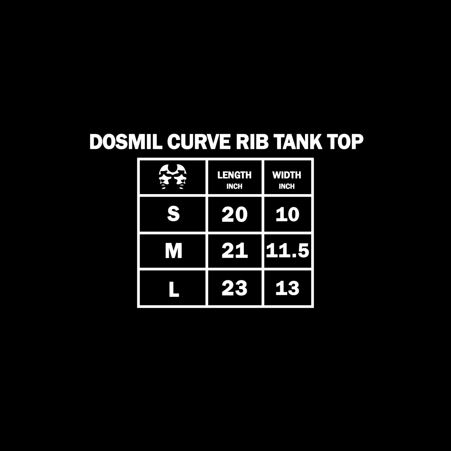 Dos Mil OG ロゴ ホワイト タンク トップ
